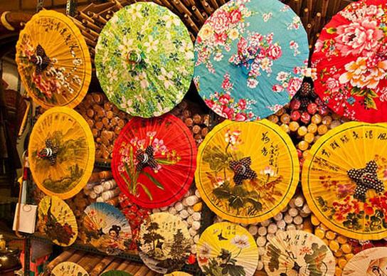杭州绸伞-素有“西湖之花”的美称